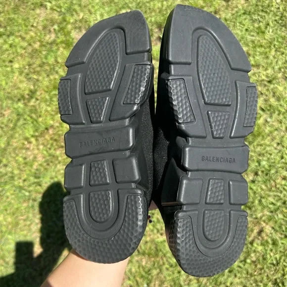 Balenciaga Speed Trainer Sock Sneakers Black Men’s - Picture 1 of 3
